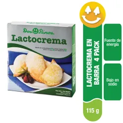 Lactocrema Caja 4 Barras 460 gr