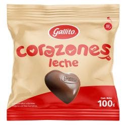 Chocolate Gallito Corazón 100 g