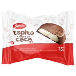 Chocolate Tapita Cajeta de Coco 40 g