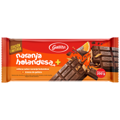 Chocolate Tableta Naranja Holandesa 200g
